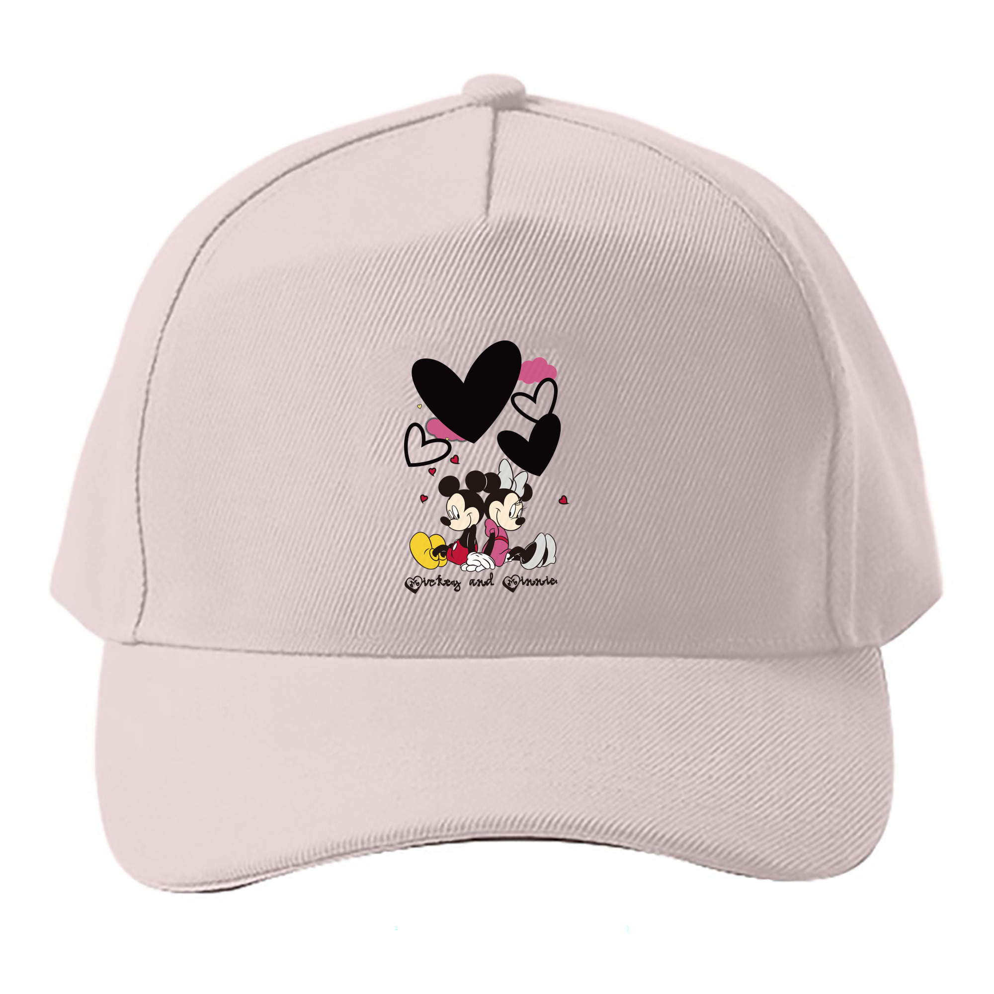 （画像用） ミッキーマウス Mickey Mouse ベースボールキャップ 綿100％ 男女兼用 帽子 スポーツ